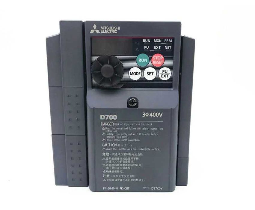Convertizor Frecventa Mitsubishi D700 FR-D740-0.4K-CHT, Putere 0.4kW, 480V