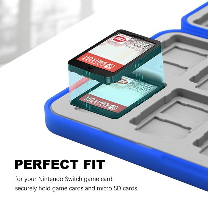 Cutie carduri Nintendo Switch 24 jocuri + microSD*