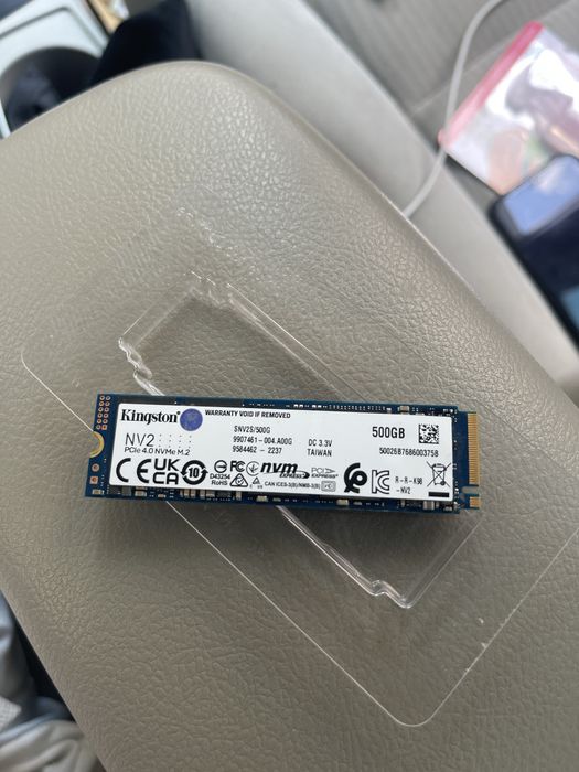 SSD Kingston 500 Gb NV2