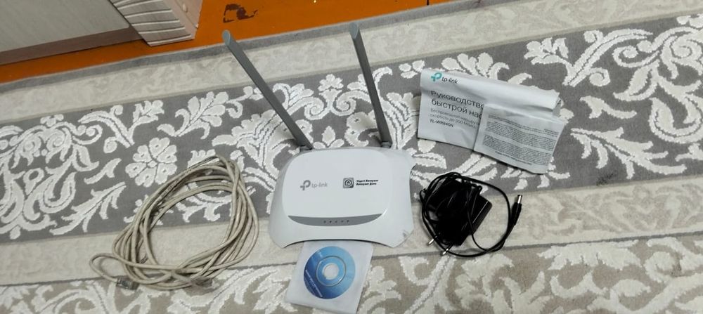 Tp-Link WI-FI роутер N300 в комплекте