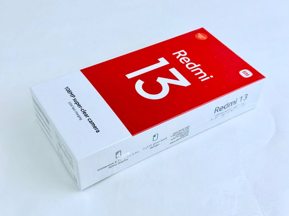 НОВ! Xiaomi Redmi 13 128GB 6RAM Midnight Black Гаранция!