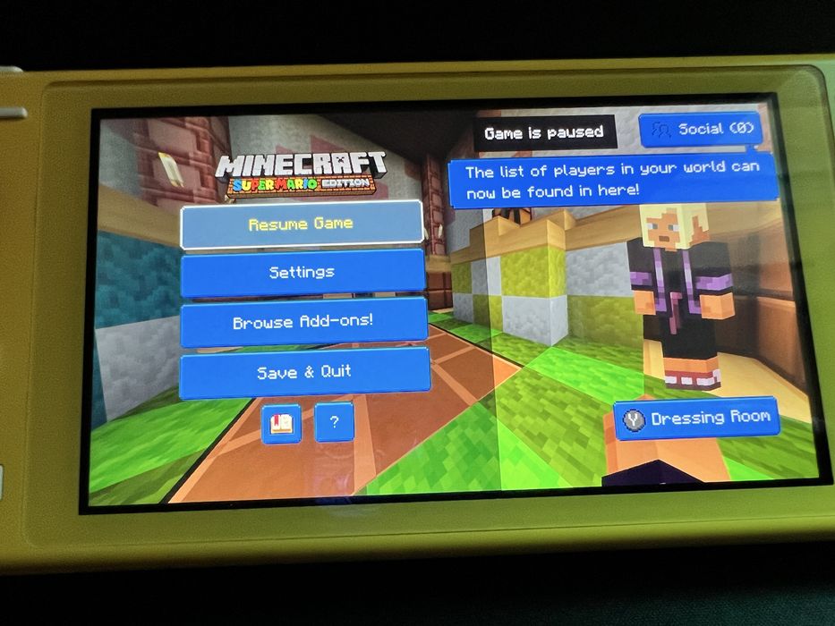 Joc  Minecraft  include Super Mario mash-up Nintendo Switch