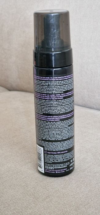 Spuma autobronzata cu baza violet Love at first tan, 200 ml, B.tan