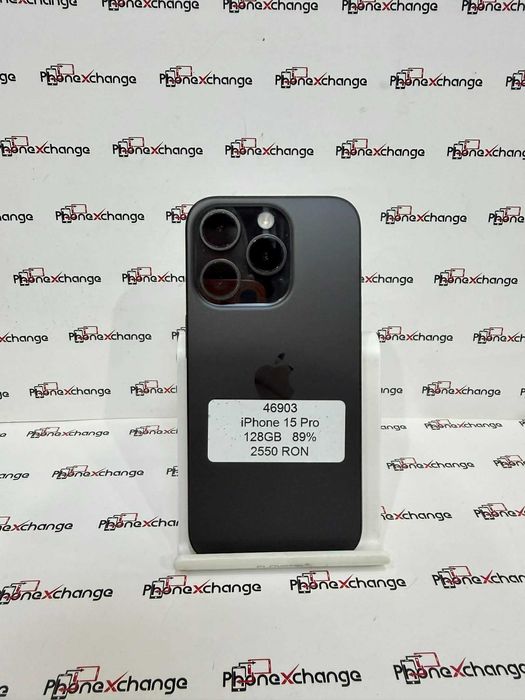 iPhone 15 Pro Black 128GB Neverlocked