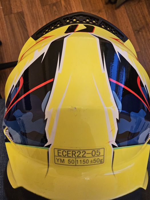 Casca motocros copii