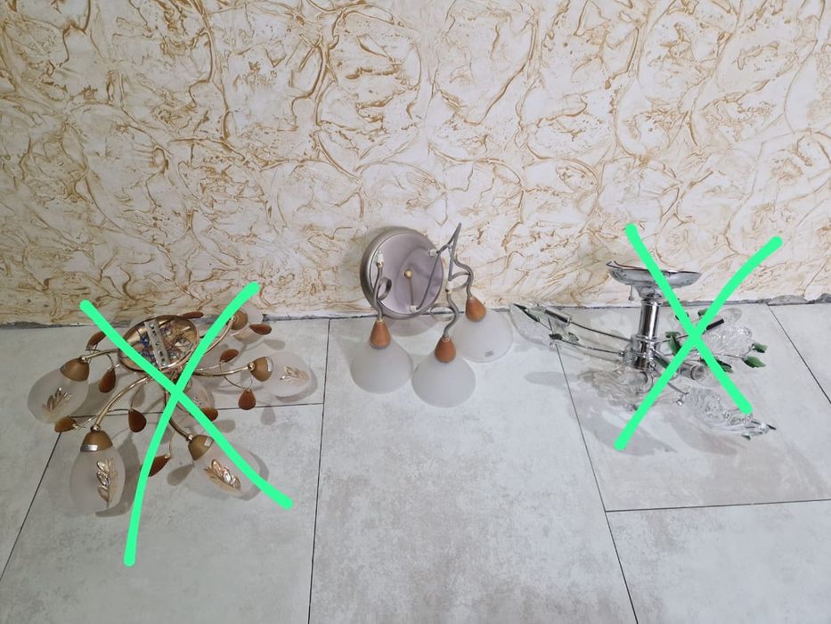 Срочно продаётся люстра 3000тг