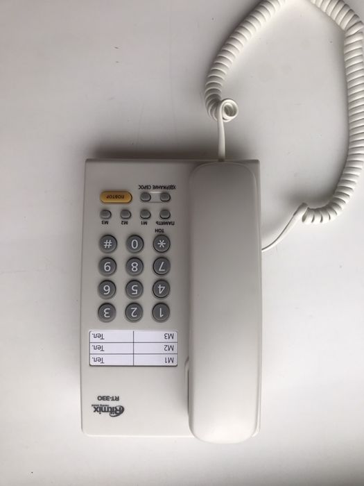 Проводной телефон Ritmix RT-330