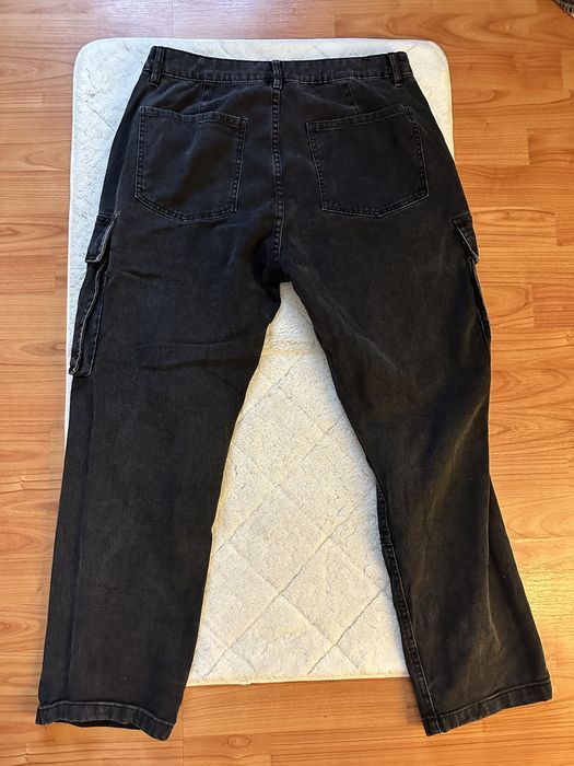 Blugi cargo negri