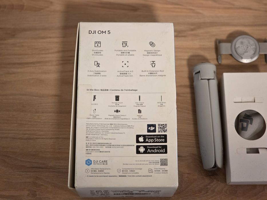 DJI Osmo Mobile 5 – Стабилизатор за смартфон (Gimbal) в отлично състояние