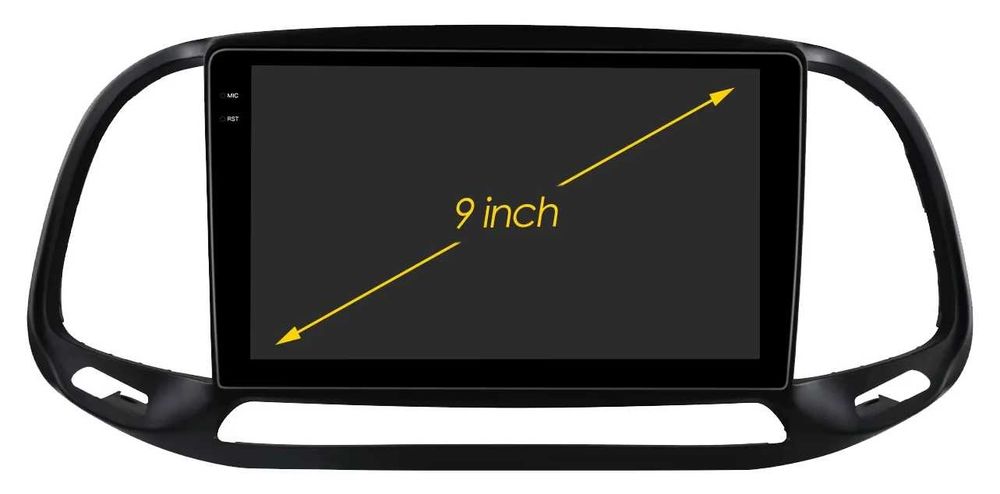 Мултимедия 9″ Android 14 за FIAT DOBLO II (15-19г) CARPLAY навигация DSP RDS