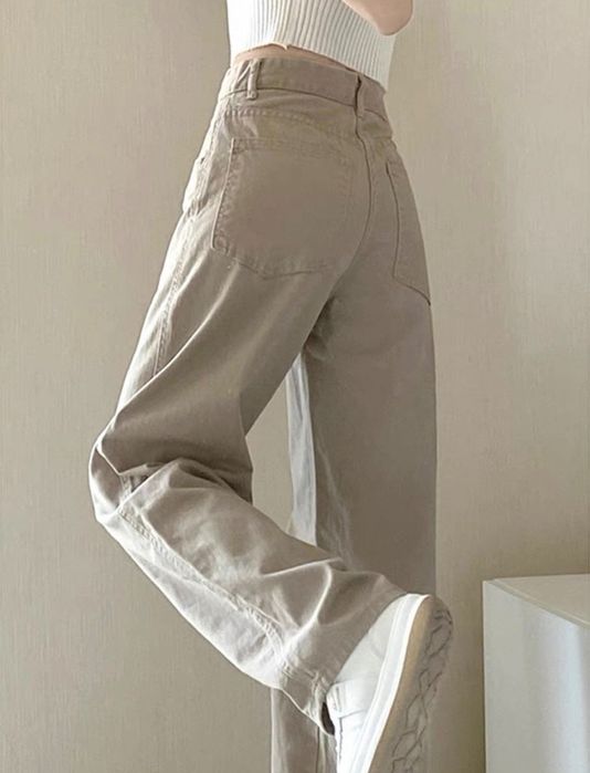 Бежевые брюки (женские)