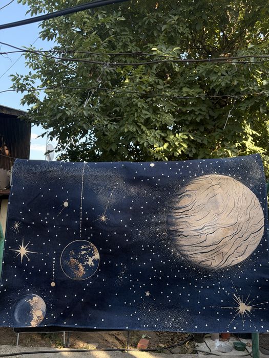 Covor cu model astronomic