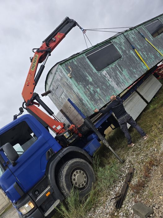 Камион с кран, Транспортни услуги