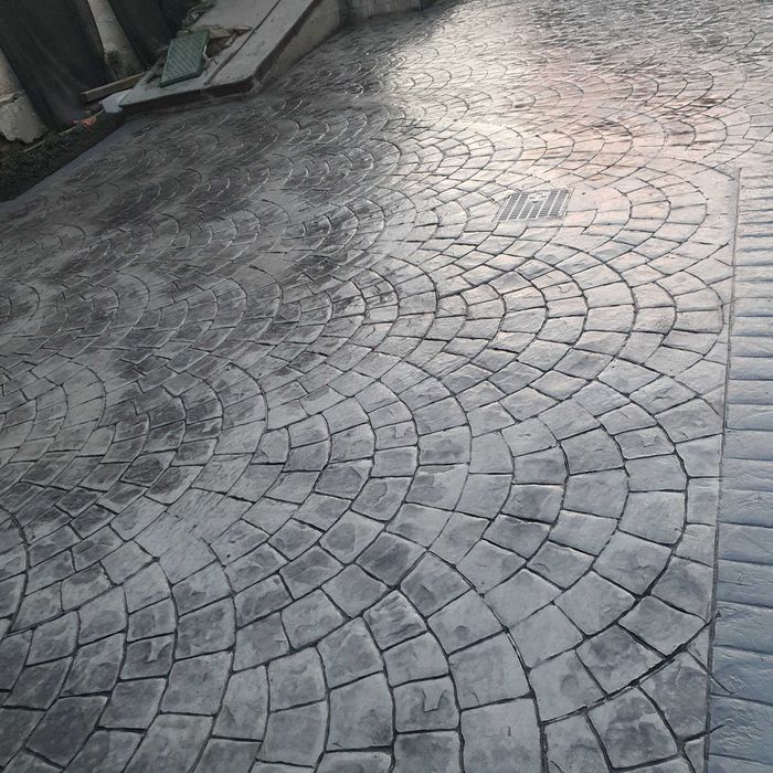 Beton amprentat si elicopterizat