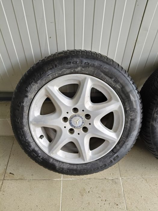Jenti  aliaj R16 cu anvelope all season pt Mercedes w211