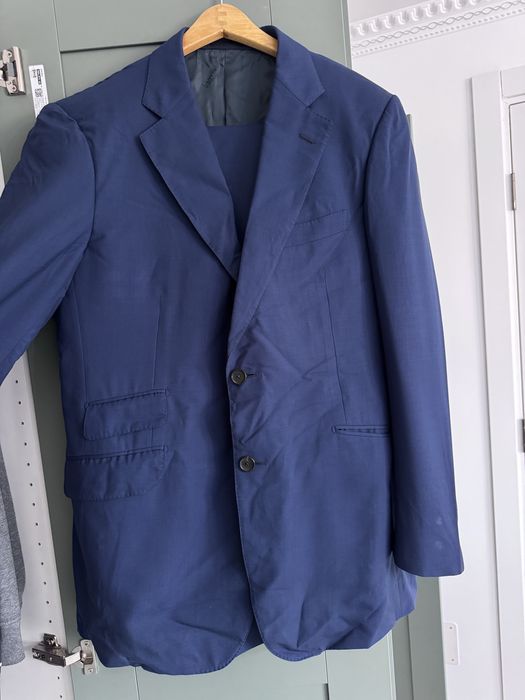 Costum Lanvin 15 Faubourg Original - 100% Casmir - Mărimea 52