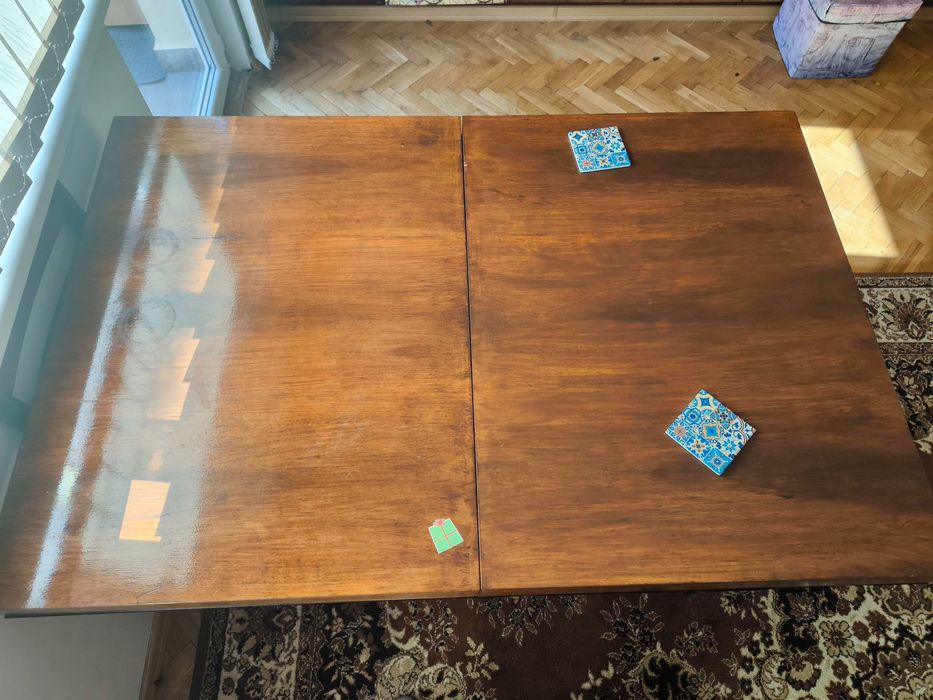 Трапезна маса дърво от 80те