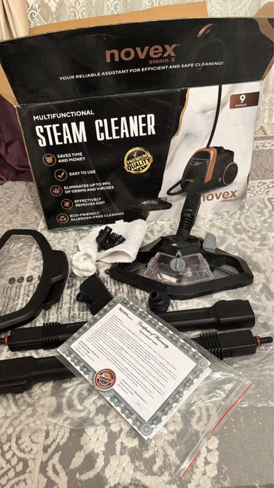 Novex пароочистатель
