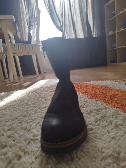 Ghetuțe negre îmblănite