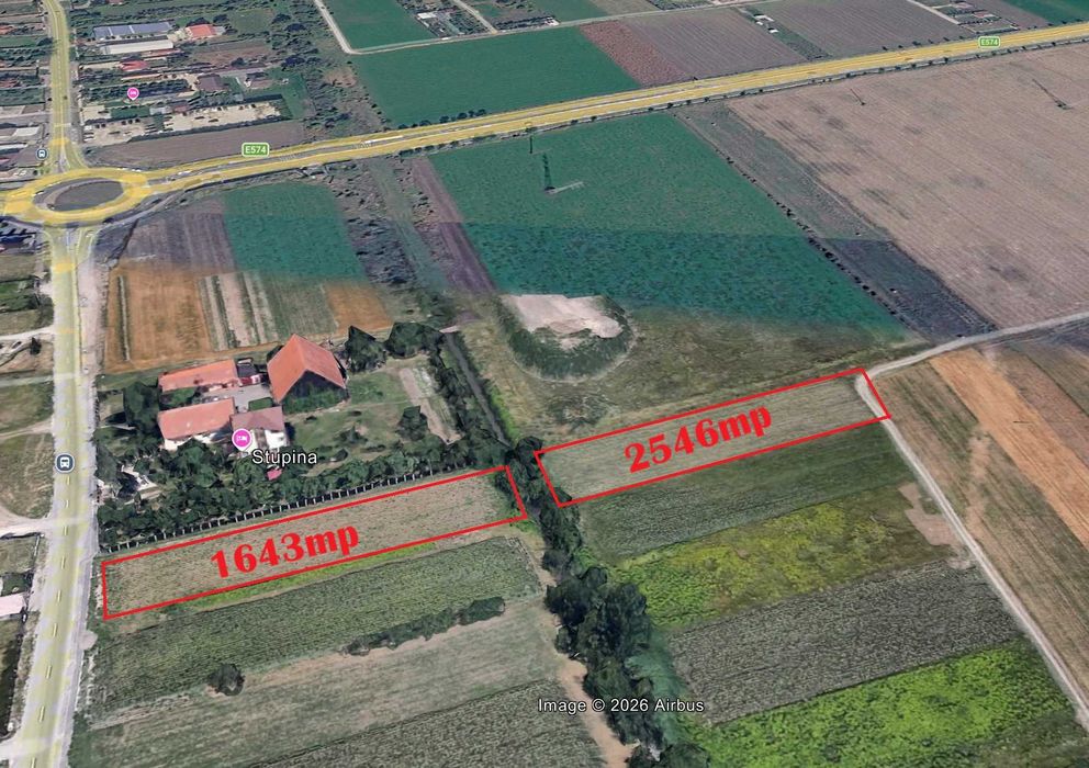 Teren 1643 Brasov Bartolomeu Nord Stupini la Strada Principala Asfalt