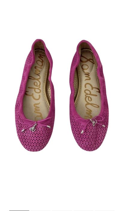 Balerini roz piele intoarsa