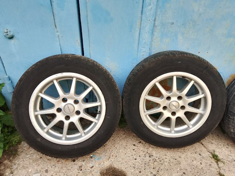 Титановые диски с резиной R15