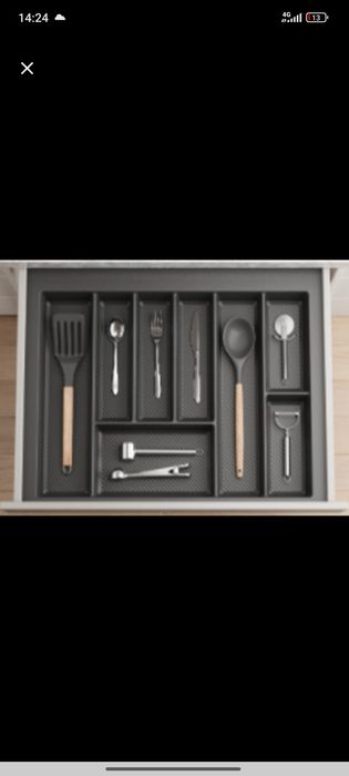 Organayzer (qoshiq,vilka) va oshxona anjomlari tortmasi uchun