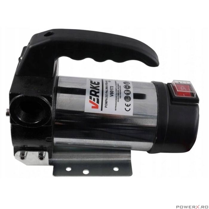 Pompa de transfer 24V combustibil 50l / min, 160W, Verke