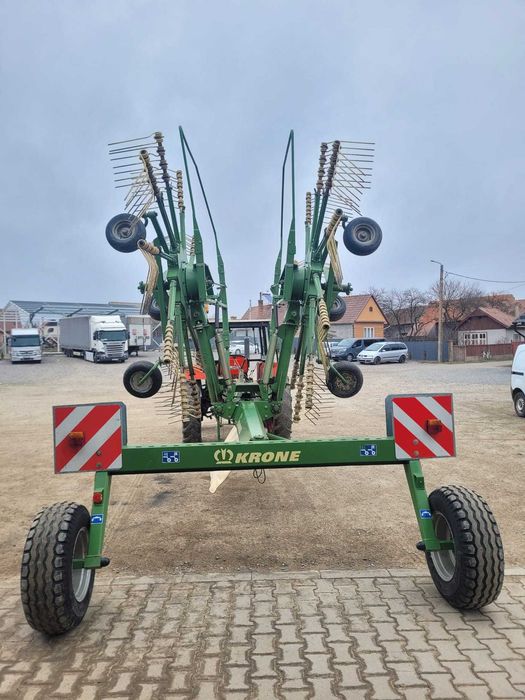 Grebla de adunat fan dublu Krone