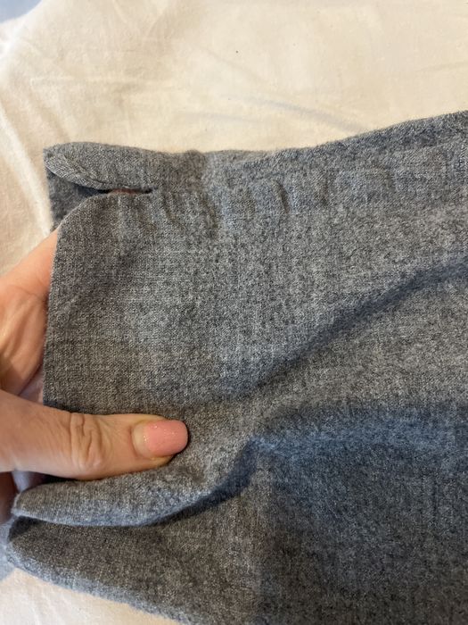 Pantaloni lana subtiri 99% mar S