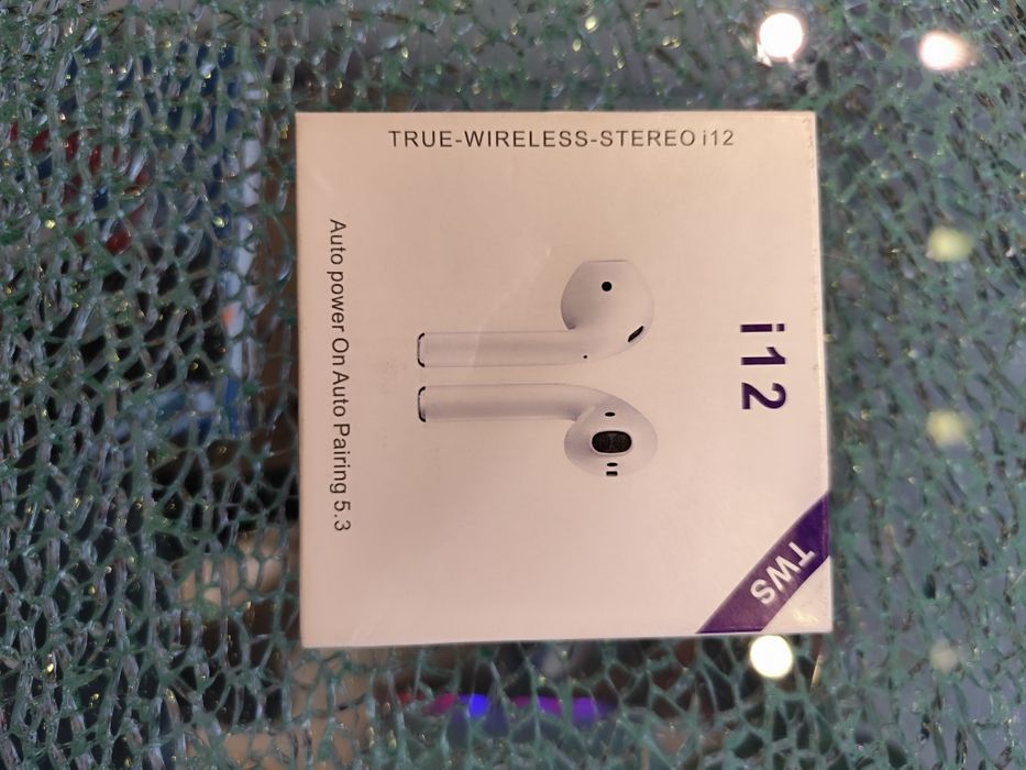 Слушалки  i12 бели