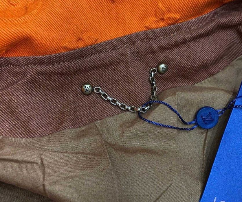 LV× Virgil Abloh Дънково Яке ( adidas, nike, boss, jordan )