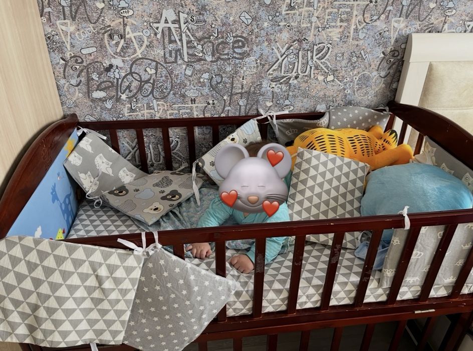 Отдам детскую кроватку