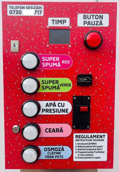 Spalatorie auto self service constructie car wash