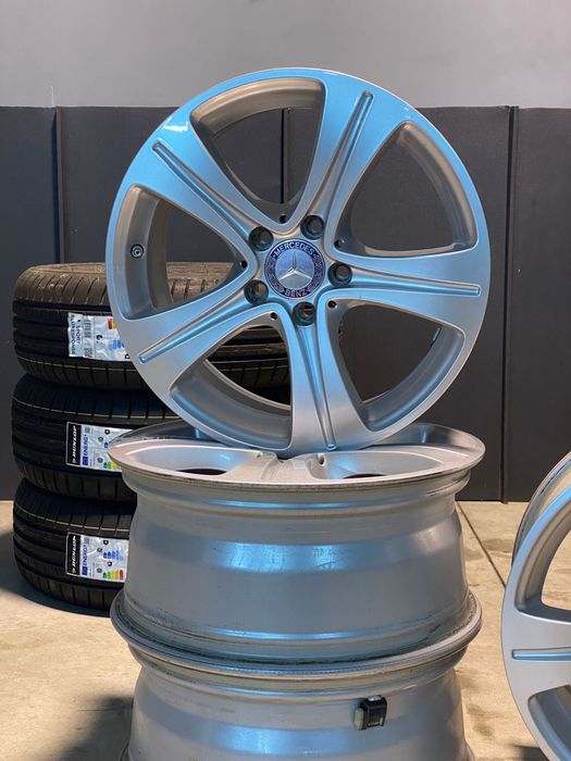 Set 4 Jante aliaj  17 5x112 Originale Mercedes E Class W213 C Class
