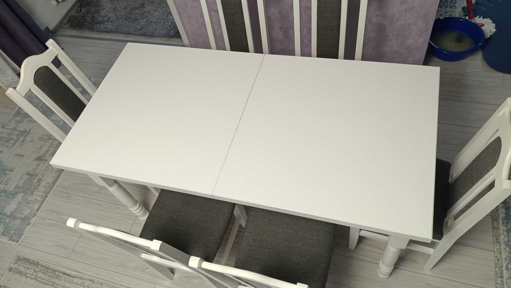 Vand masa + 6 scaune + pantofar