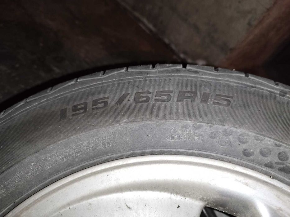 Ляти джанти за Опел Вектра Б 15 инча с летни гуми 195/65/15