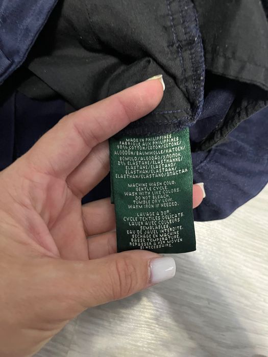 Оригинални детски къси панталони Ralph Lauren в тъмносин цвят