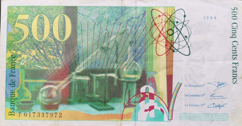 500 franci francezi