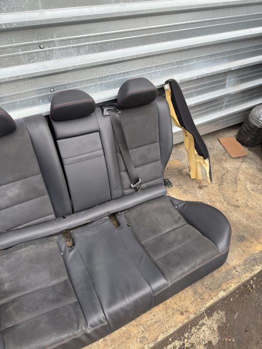 Кожен салон с алкантара за Mercedes benz w204 facelift лек дефект н103