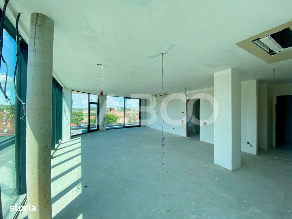 Penthouse zona Centrala semifinisat cu vedere panoramica de vanzare
