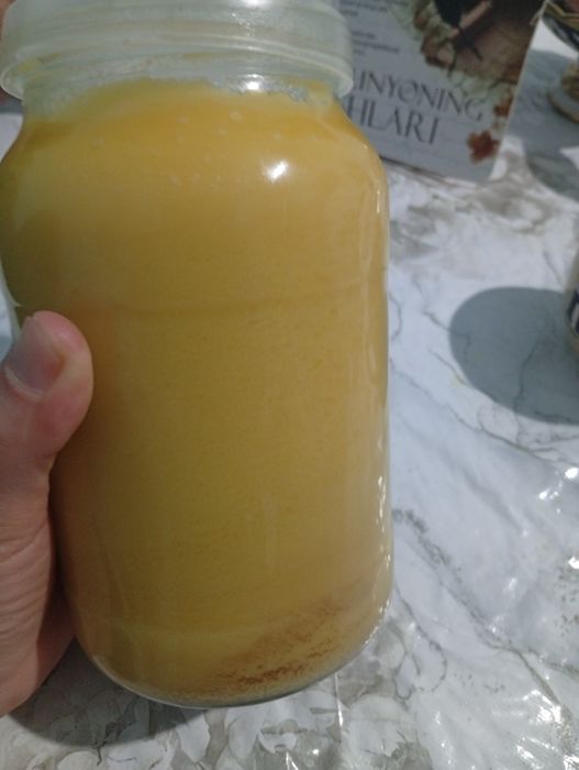 Saryoğ kuydirilgan tozza mahsulot, 1 l 90 ming, 0,5 50 ming