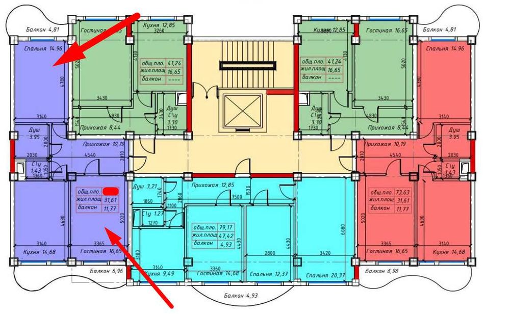 Новостройка “Shanghai Residence”от CHINA HOUSE. 2/8/11. 64.35м2. .