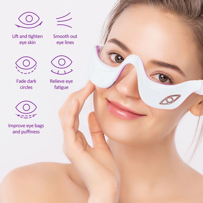 3D EMS очила, пачове за очи, при тъмни кръгове и торбички под очите