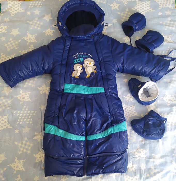 Детский зимний комбинезон
