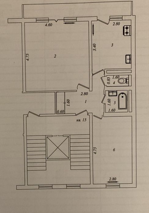 Чорсу гулобод , 2- комнатная- Без Маклер