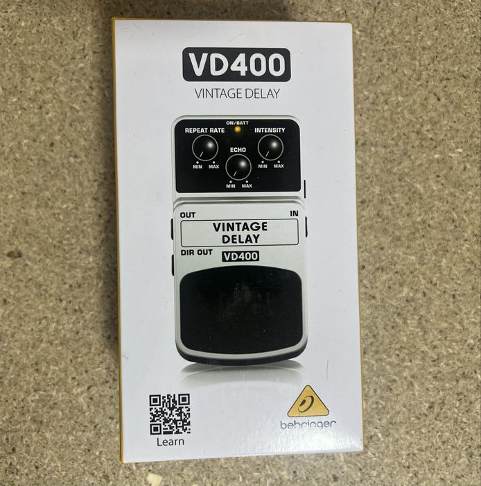 Педаль эффектов Behringer VD400 и Marshall  RG-1