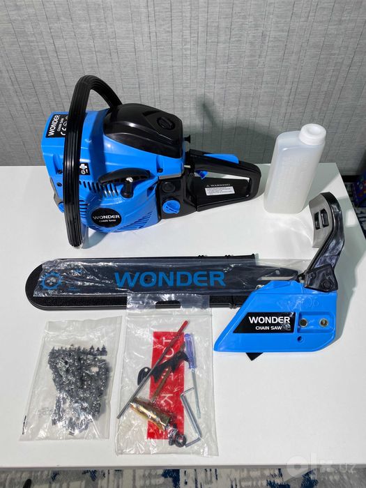 Бензопила Wonder 58cc Benzopila benzin arra shina 45 sm, kafolat