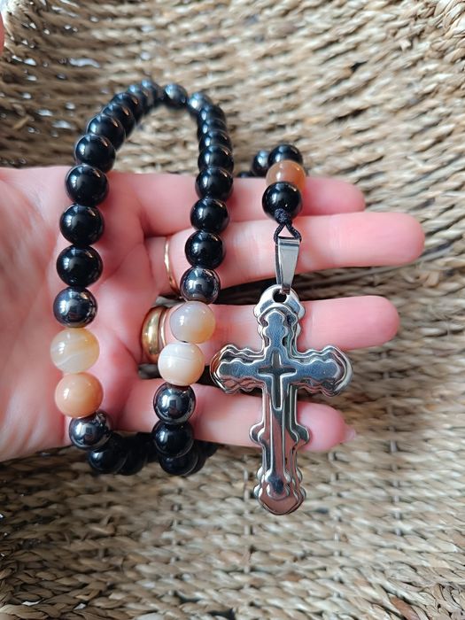 Мъжки гердани с естествени камъни