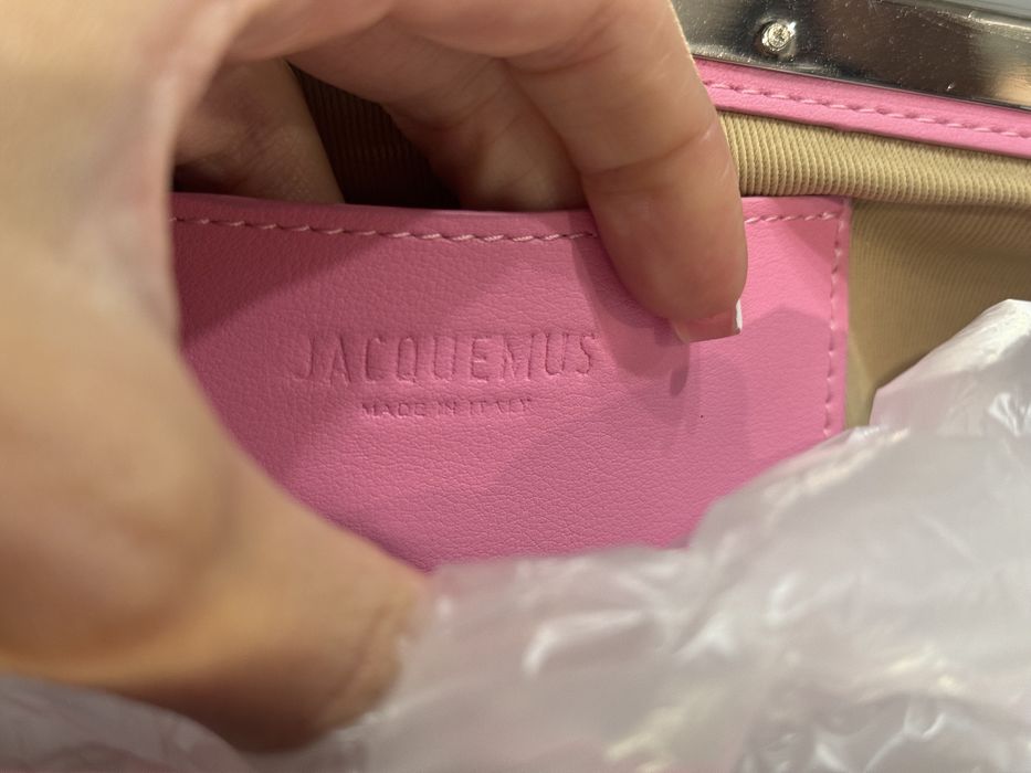 Jacquemus The Salon Clutch жестока чанта